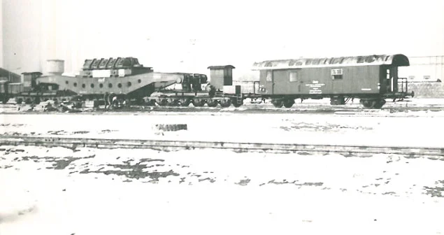 آغاز سرویس ترنس سیبری از خاور دور/ جلفا (ایستگاه مرزی ایران با شوروی سابق).